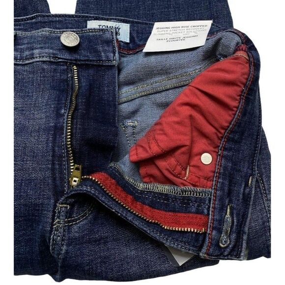 Tommy Hilfiger High Rise Jean‎ Jeggings Women's 24 Blue Slimming Pockets Stretch - Picture 7 of 16